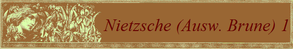 Nietzsche (Ausw. Brune) 1